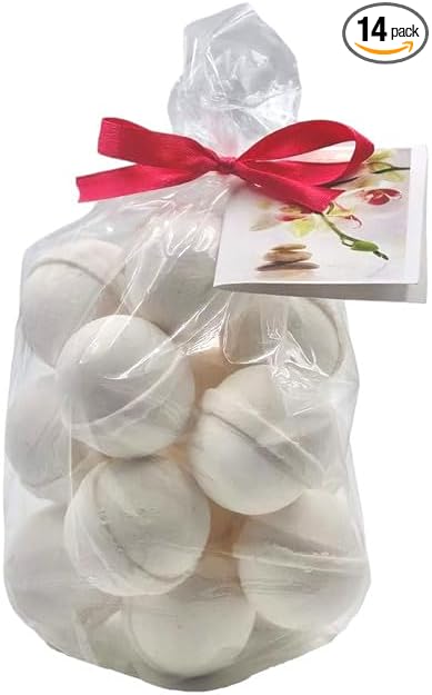 Bath Bombs 14 Set 1 oz/ea, USA Handmade, Quality Bath Fizzies | Essential Oils Aromatheraphy | Moisturizing Shea & Coco Butter | Natural and Organic, Vegan & Cruelty-Free - Dragon Blood