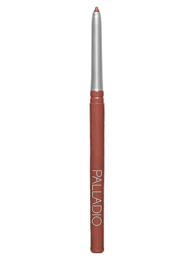 Palladio Retractable Waterproof Lip Liner High Pigmented and Creamy Color Slim Twist Up Smudge Proof Formula with Long Lasting All Day Wear No Sharpener Required, Sand