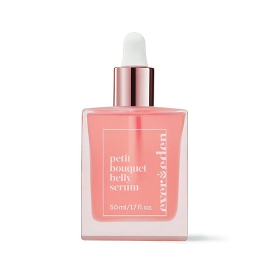 Evereden Petit Bouquet Belly Serum, 1.7 fl oz. | Clean & Vegan Women's Belly Oil for Pregnancy and Postpartum Maternity Skincare | Non-Toxic Stretch Mark Oil | Valentine Gifts for Women