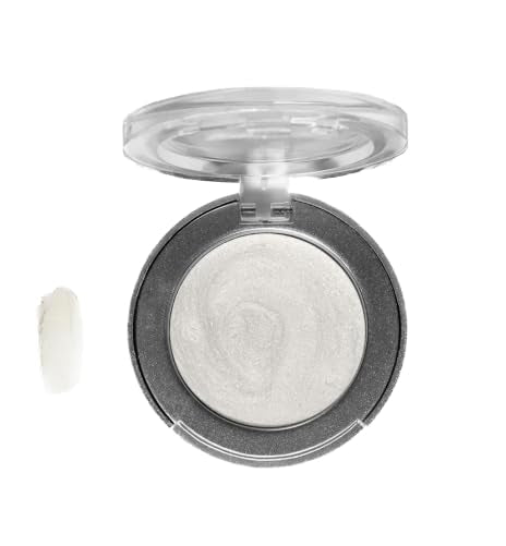 Lauren Brooke Cosmetiques Cream Eyeshadow | Natural Organic, Richly Pigmented Eye Makeup, Creme Eyeshadow For Women (White Satin (Shimmer))