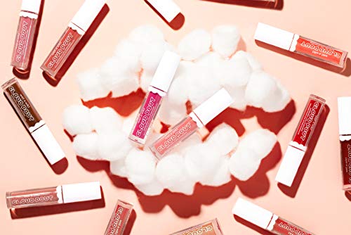 Lip Cream By Wet n Wild Cloud Pout w/Marshmallow, Light Brown Fluffernutter | Argan Oil | Vitamin E | Marshmallow Flavored (Pack of 2)