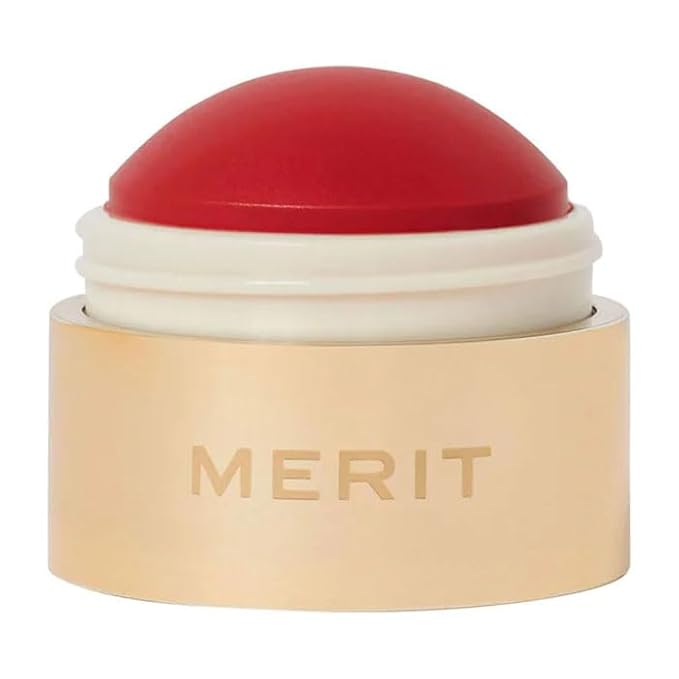 Flush Balm Cream Blush Stick - Fragrance Free, Blendable, Natural Radiant Finish, Buildable Color for Cheeks & Lips - Color: Rouge - (Red)