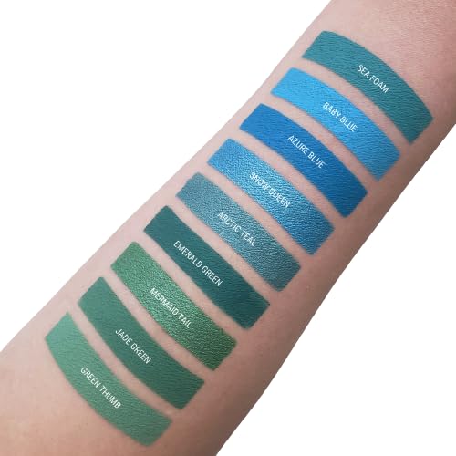 Aromi Metallic Liquid Lipstick | Smudge and Transfer Proof, Bright Blue Lip Color with Shimmery Finish, Vegan, Cruelty-free, Long Wear, Paraben and Gluten Free (Snow Queen)