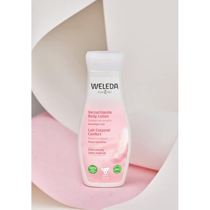 Weleda Unscented Body Lotion, Free From Parabens & Phthalates, No Animal Testing, 6.8 Fluid Ounce (Pack of 1)