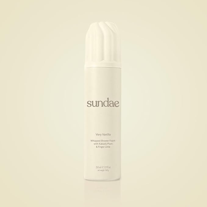 sundae Whipped Shower Foam Very Vanilla Foaming Body Wash 8.9 fl oz, 265ml
