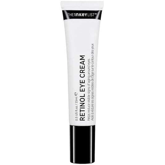 The INKEY List Retinol Eye Cream 0.5 Fl Oz, Reduce Wrinkles and Fine Lines, Night Cream, Vegan Friendly, Suitable For All Skin Types