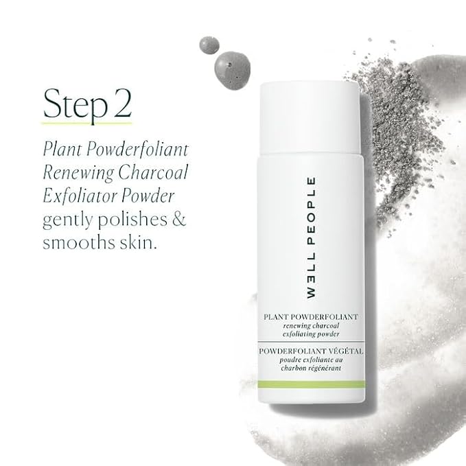 Well People Plant Power Skincare Starter Mini Set, Step-by-Step Skincare Kit For Cleansing, Hydrating, Exfoliating & Nourishing, Vegan & Cruelty-free