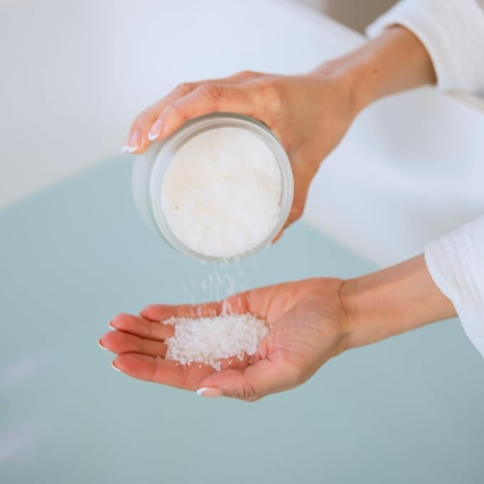 OLVERUM - Natural Bath Salts | Clean Beauty Mineral Soak with Dead Sea Salt, Vegan, Cruelty-Free (7.1 oz)