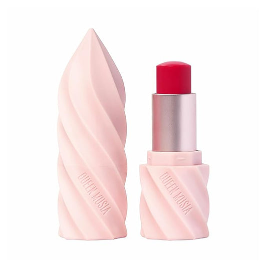 Queen Musia Skincare Supercharged Tinted Hydrabalm –– Hydrating & Nourishing, Instant Shine, Enriched with Vitamins & Hyaluronic Acid, Blurring & Soothing, Vegan & Cruelty-free (2005)