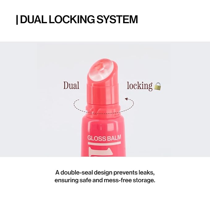 [Unleashia] Sunset Dazzle Gloss Balm #LIp Balm #Gloss Balm #Lip Care #Lip Cosmetic (No.3 Ibiza)
