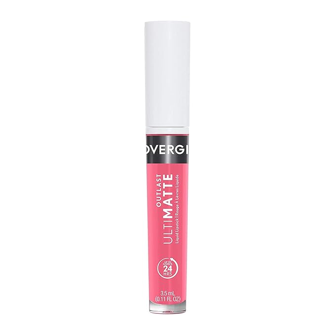COVERGIRL Outlast Ultimatte One Step Liquid Lip Color, Strawberry Spritzer, Strawberry Spritzer, 0.12 Fl Ounce
