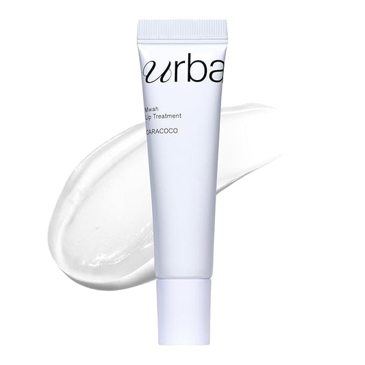 Urbanand Mwah Lip Treatment CARACOCO, Vegan Korean Glossy Lip Balm, Shea Butter, Peptide, Glowy, Lightweight, Moisturize, for Dry, Chapped Lips (13g / 0.45 oz.)