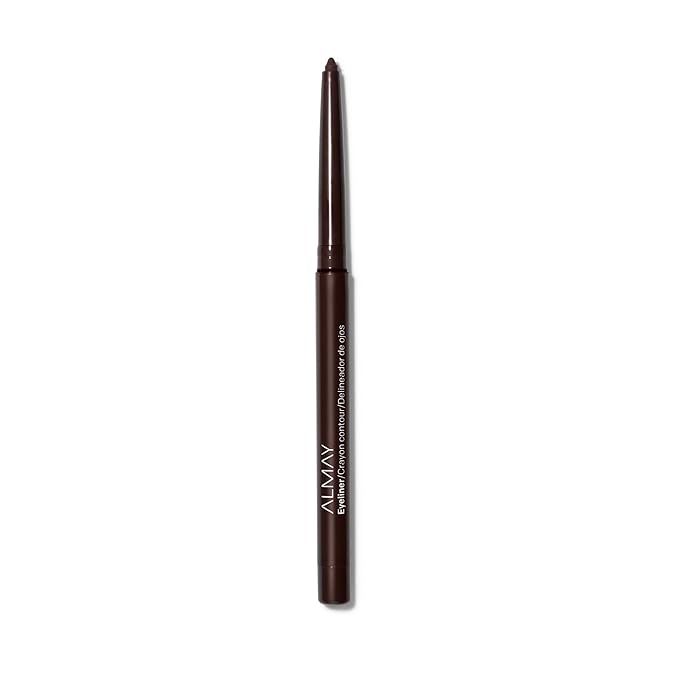 Almay All-Day Eyeliner Pencil, Hypoallergenic, Cruelty-Free, Oil-Free, Fragrance-Free, Ophthalmologist Tested, Long Wearing and Water Resistant (Packaging May Vary), 209 Black Raisin, 0.01 oz
