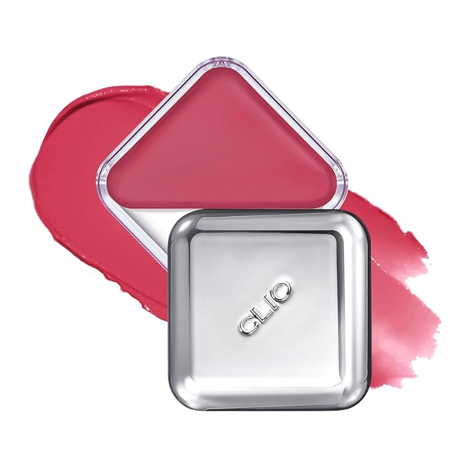 CLIO Essential Lip & Cheek Tap, Pocket Blush, Easy to Use, Glides on Effortlessly, Non-Greasy, Travel-Sized Creamy & Blendable Color For Lips & Cheeks (04 FROM BERRY, One Size)