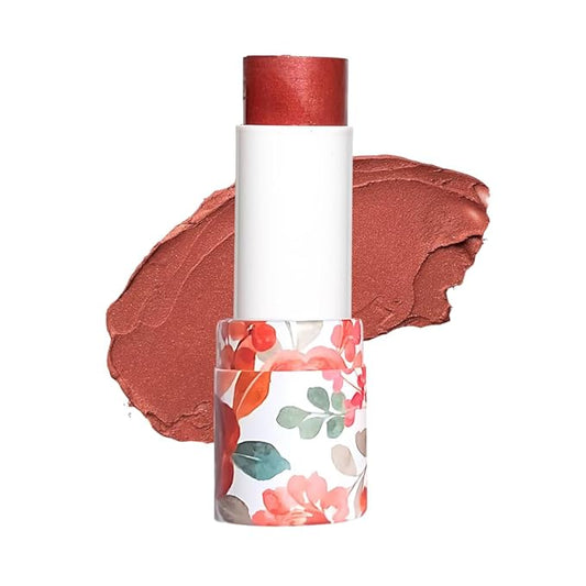 Honeybee Gardens Color Within Reach MultiStick, Virtue, Bronze Guava Golden Shimmer, Multipurpose Makeup, Natural Glow, Easy Application, Vegan, Cruelty-Free, Net Wt. 0.2 oz