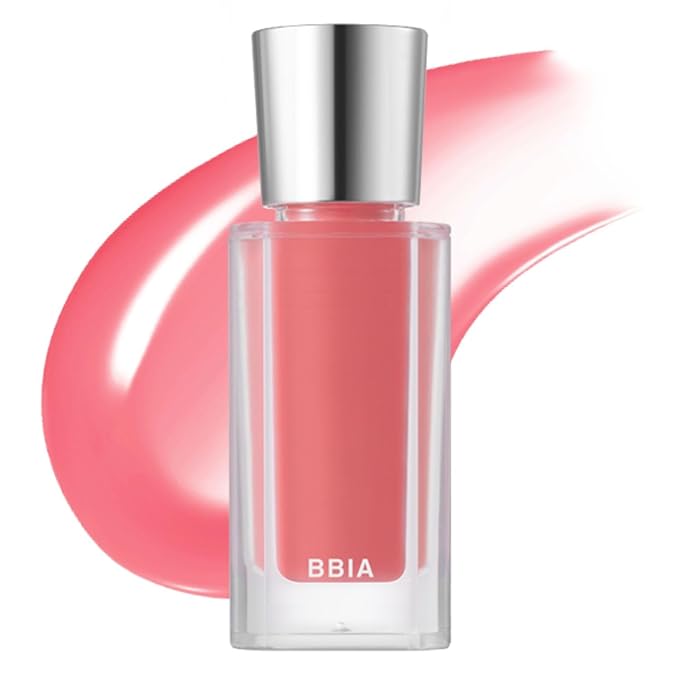 BBIA Over Glaze Lip Gloss - Plumping & Volumizing Over Lip Glossy Lip Tint with High-Glow Glassy Shine Finish, Naturally Moisturizing, Non-Sticky, Lightweight, Korean Makeup (11 CHERRY PLOP)