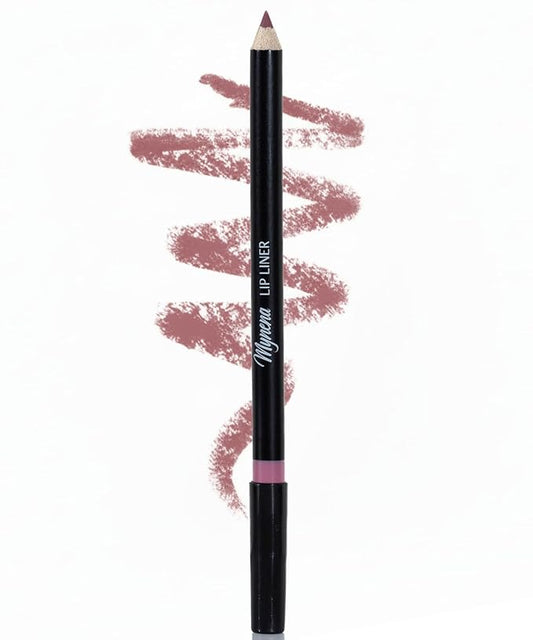Mynena Mauve Nude Creamy Matte Waterproof Lip Liner | Long Lasting Transfer-Proof | Sharpenable | Blendable Pencil for Defined Lips