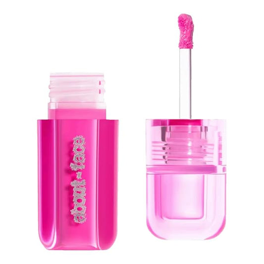 about-face Blush Rush Liquid Blush – Hydrating, Buildable Formula with Jojoba Oil, Hyaluronic Acid, and Squalane – Long-Lasting Dewy Finish – Vegan & Cruelty-Free (Hot Lap – Pink)