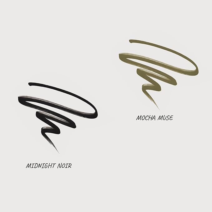 Eagle-Claw Angled Liquid Eyeliner – 30° Ultra-Fine Brush Tip, Waterproof, 24-Hour Long-Lasting Wear – Cruelty-Free & Vegan – Taupe (Mocha Muse)