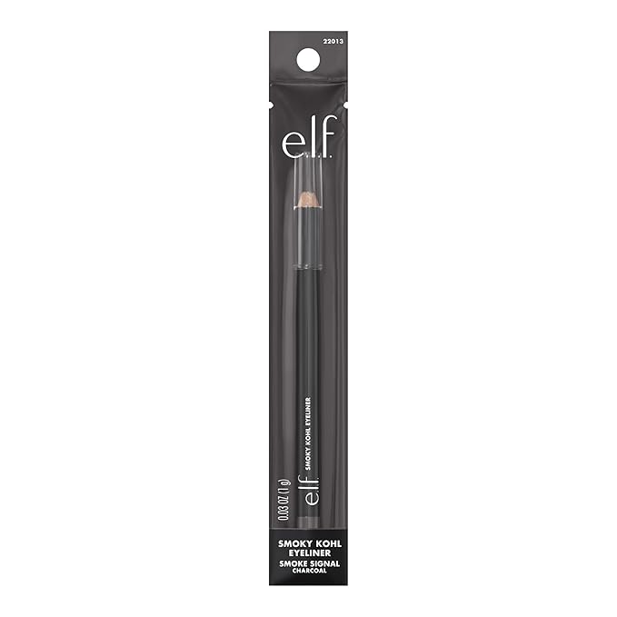 e.l.f. Smoky Kohl Eyeliner, Eye Pencil For Creating Long-Lasting, Bold, High-Pigmented Makeup Looks, Vegan & Cruelty-Free, Smoke Signal