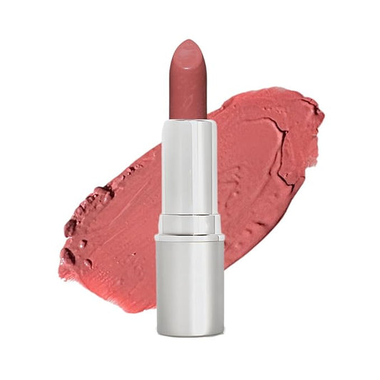 Honeybee Gardens Truly Natural Long Lasting Lipstick, Darla, Medium Rose with Pink Undertones, Naturally Hydrating & Nourishing, Vegan, Gluten-Free & Cruelty-Free, 0.11oz/3g