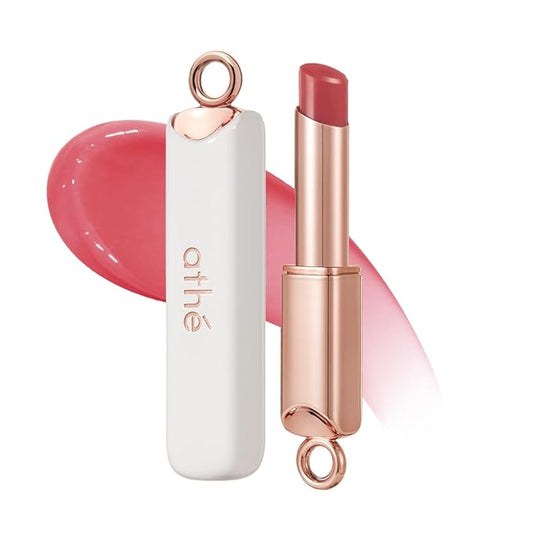 athé Authentic Lip Balm – Tinted, Moisturizing & Plumping, Long-Lasting Color, Non-Sticky, Vegan & Cruelty-Free