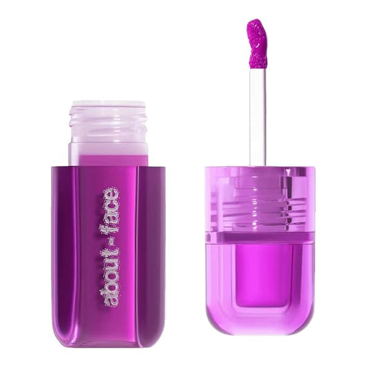 about-face Blush Rush Liquid Blush – Hydrating, Buildable Formula with Jojoba Oil, Hyaluronic Acid, and Squalane – Long-Lasting Dewy Finish – Vegan & Cruelty-Free(Jump Start – Vivid Lilac)