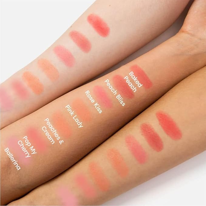 Revolution Beauty London, Blusher Reloaded, Pressed Powder Face Blusher, Highly Pigmented & Long-Lasting Formula, Ballerina, 0.26 oz