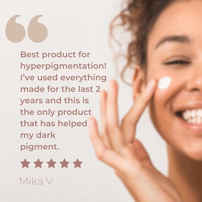 Intensive Pigment Corrector, Original Formula | Reduces Discoloration, Dark Spots | Contains Niacinamide, 5% Cysteamine | Dermatologist-tested, Vegan, Cruelty-Free, 1.75 Ounce
