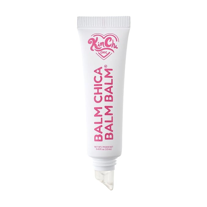 KimChiChic Beauty Balm Chica Balm Balm, Glossy Flavored Lip Balm, Hydrating Vegan Lip Gloss, Cruelty-Free, Paraben-Free Treatment for Soft, Smooth Lips, 0.8 fl. oz, 07-Mint Julep