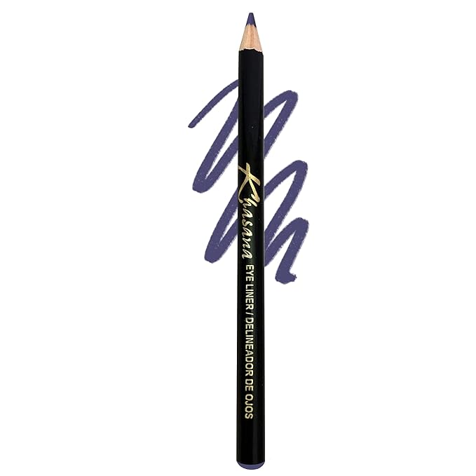 Eyeliner Pencil, Glide On, Waterproof, Ultra Smooth & Creamy Application, Long-Lasting, Matte Finish Versatility, Smudge-Proof, Ophthalmologist Tested, Cruelty Free & Vegan, #18 Intense Violet
