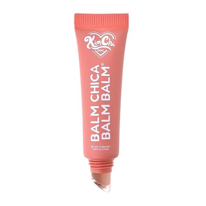 KimChiChic Beauty Balm Chica Balm Balm, Glossy Tinted Flavored Lip Balm, Hydrating Vegan Lip Gloss, Cruelty-Free, Paraben-Free Treatment for Soft, Smooth Lips, 0.8 fl. oz, 03-Cake Pop