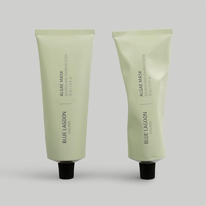Blue Lagoon - Nourishing Algae Face Mask For Collagen Boost, Ageless Lift & Enhanced Glow - Hydrating Face Mask - Moisturizing Face Mask - Hydrating Mask Skin Care -Icelandic Skincare (1 oz | 30 ml)