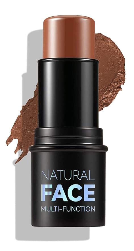 Natural Blush Stick for Cheeks & Lips - Creamy, Buildable, Vegan Makeup ，Long-Lasting, Easy Blend, Travel-Friendly (12)