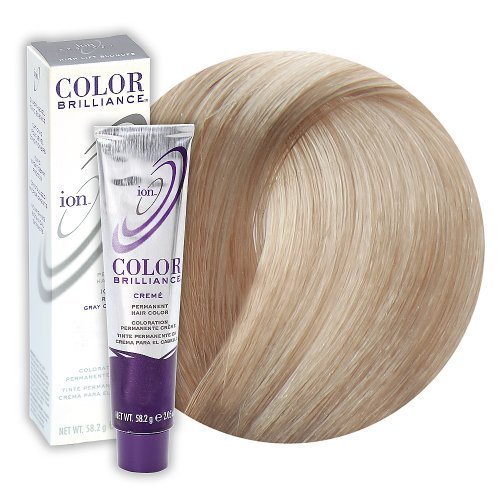 ion Permanent Creme Hair Color 5R Light Red Brown, Vegan, Cruelty Free, PPD Free, 100% Gray Coverage, LongLasting, FadeResistant Color, 2.05 oz
