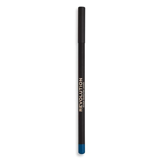 Makeup Revolution Eyeliner, Eyeliner Pencil, Highly Pigmented, Create Smokey Eye Looks, Vegan & Cruelty-Free, Aqua, 1.3g