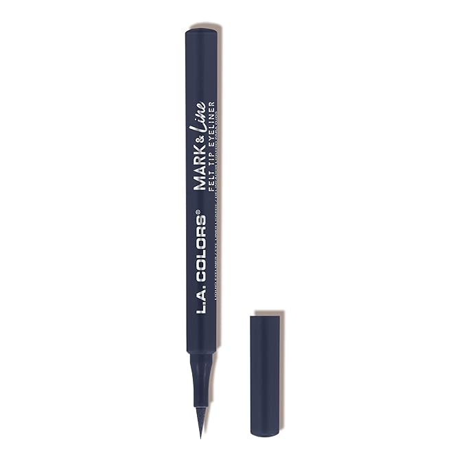 L.A. COLORS Mark & Line Felt Tip Eyeliner, Navy CLE824