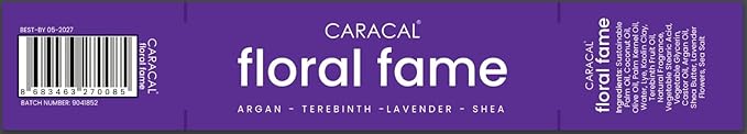 CARACAL 3-Bar Variety Pack, Handmade Vegan All Natural Soap for Men; ClarySweet, Purely Special, Floral Fame