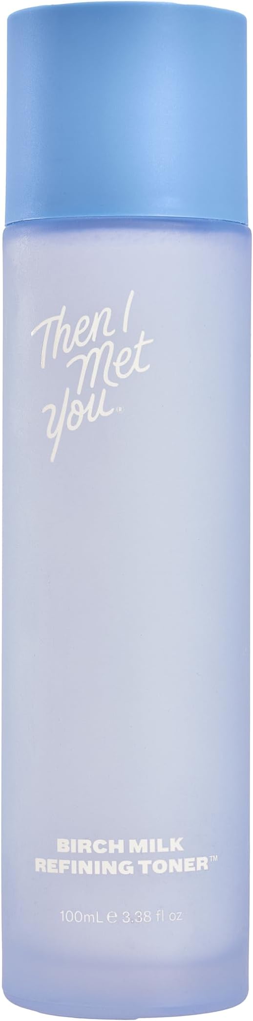 Then I Met You Birch Milk Refining Toner, Hydrating and Exfoliating Milky Toner, Minimizes Pores and Strengthens Skin Barrier, Korean Skincare for Deep Hydration, Gentle Daily Exfoliant, 3.38 oz