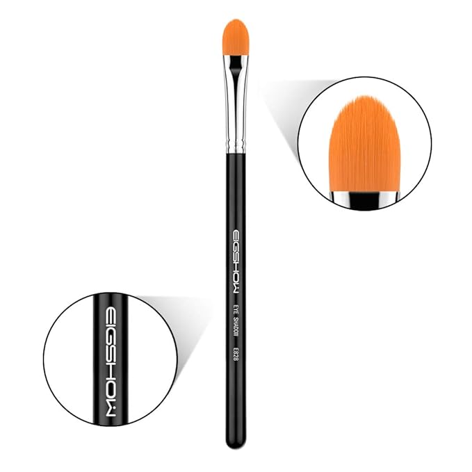 EIGSHOW Eye Shadow Primer Applicator Brush for Blending, Concealer, Professional Tools for Applying Cream, Liquid Shadows and Eye Primer Base, Vegan (E828)