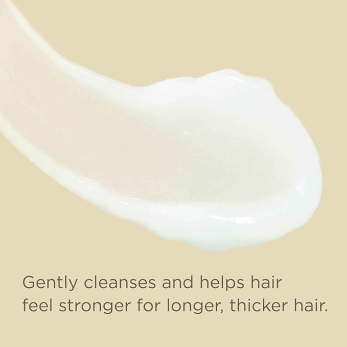 Hairitage Length Check Biotin Shampoo with Jamaican Black Castor Oil - Thickening + Volumizing - Sulfate Free + Color Safe + Vegan - Hydrating Repair Shampoo for Thinning Hair 21 Oz.