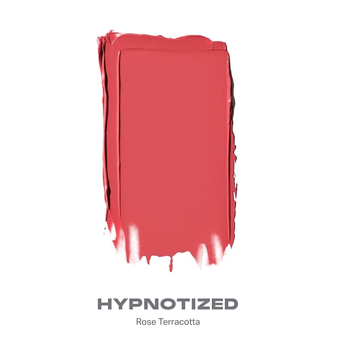 Morphe Huephoric Rush 3-in-1 Silk Cream Blush - Cream-to-Matte Buildable Blush for Cheeks - Primes, Hydrates & Blurs Skin for a Supple-Matte Finish - Hypnotized (0.28 Ounce)