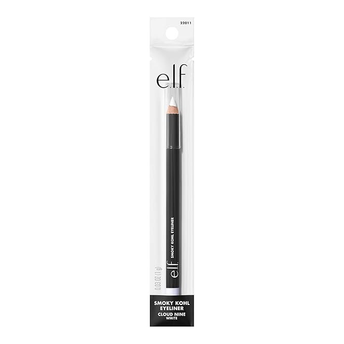 e.l.f. Smoky Kohl Eyeliner, Eye Pencil For Creating Long-Lasting, Bold, High-Pigmented Makeup Looks, Vegan & Cruelty-Free, Cloud Nine