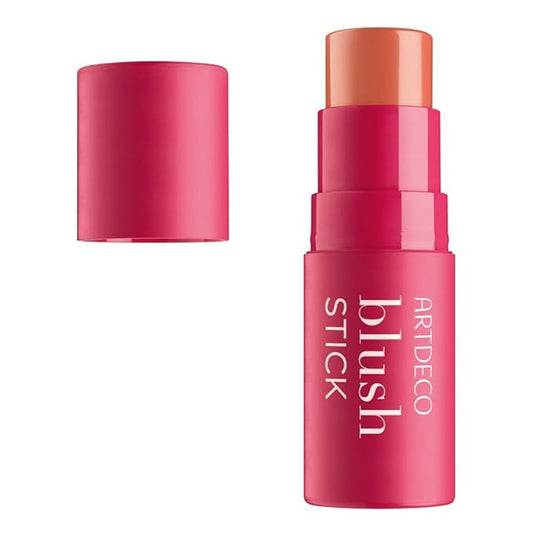 ARTDECO Blush Stick Peach Babe – Cream Blush with Buildable Color – Easy to Blend Makeup Stick for a Fresh & Natural Finish – Vegan & Cruelty Free – 0.17 oz