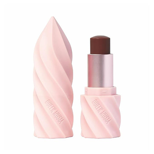 Queen Musia Skincare Supercharged Tinted Hydrabalm –– Hydrating & Nourishing, Instant Shine, Enriched with Vitamins & Hyaluronic Acid, Blurring & Soothing, Vegan & Cruelty-free (1993)