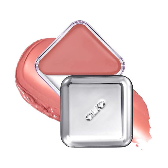 CLIO Essential Lip & Cheek Tap, Pocket Blush, Easy to Use, Glides on Effortlessly, Non-Greasy, Travel-Sized Creamy & Blendable Color For Lips & Cheeks (03 ROSY BLOW, One Size)