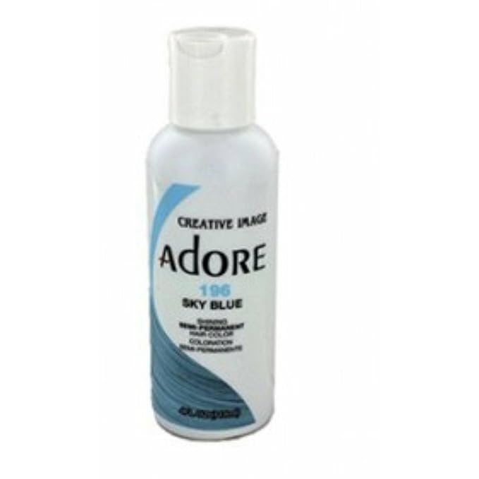 Adore Semi Permanent Hair Color (155 Titanium) | Vegan & Cruelty-Free Grey Hair Dye | No Ammonia, No Peroxide, No Alcohol | 4 Fl Oz
