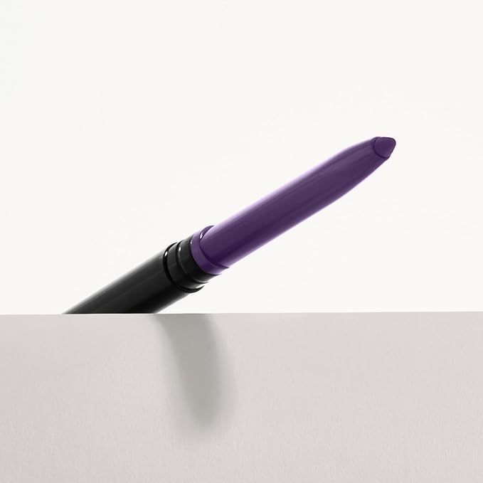 VASANTI Kajal Waterline Eyeliner Pencil - Long lasting, Blendable, Safe for Sensitive Eyes, Waterline Eye Liner - Water resisitant & Smudge proof - Opthalmologist Approved and Tested (Violet Rays)
