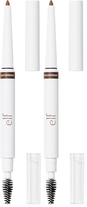 e.l.f. Brow Pencil, Auburn | Waterproof | Long-Lasting | Pack of 2 | Vegan & Cruelty-Free
