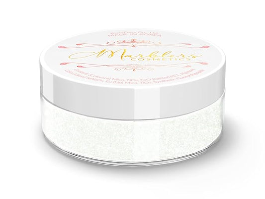 MARBLERS Chunky Natural Mica Powder [Emerald Pearl] 0.11oz (3g) | Highly Pigmented | Non-Toxic, Vegan, Cruelty-Free | Eyeshadow, Body Butter, Nail Polish, Nail Art | Party, Body, Face Makeup